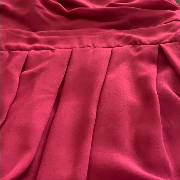 Strapless Plum Cocktail Dress (TFNC, Small) - Picture 5 of 5